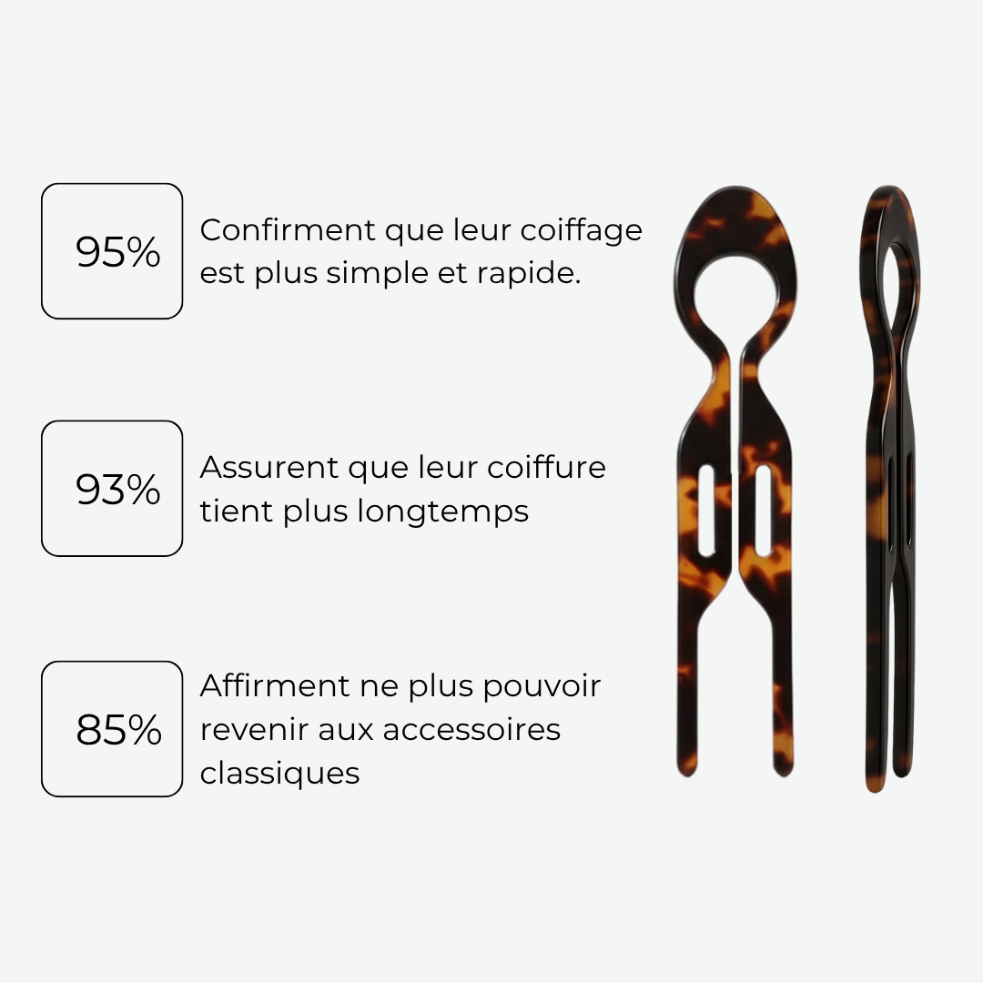 Épingle Élégance - Pack de 3 - Ysera